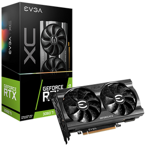 EVGA GeForce 3060 TI XC 8GB DDR6 Graphics Card - 08G-P5-3663-KL
