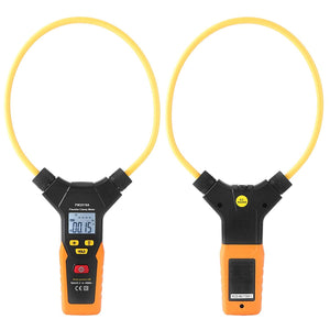 Digital Clamp Meter, Low Battery Indicator AC Flexible Clamp Meter Flexible Clamp Meter for Electrical Equipment Testing and Maintenance for Measure AC Current(PM2019A)
