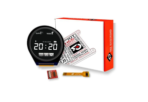 pixxiLCD-13P2 1.3" PIXXI-28 INTELLIGENT LCD - ROUND - IPS Display