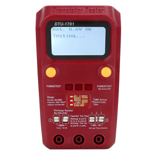 Diode Measurement Tool, Multifunctional Diode Triode MOSFET Output HFE Testing Instrument Measurement Tool Electricians Test Equipment Measurement Tool